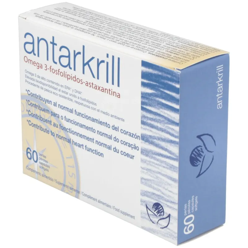 Antarkrill aceite de krill 60 perlas | Farmacia Barata Antarkrill aceite de krill 60 perlas | Farmacia Barata