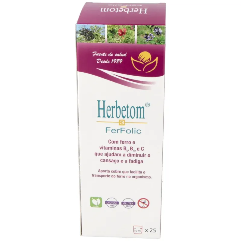 Bioserum herbetom 3 ff hierro 250ml | Farmacia Barata