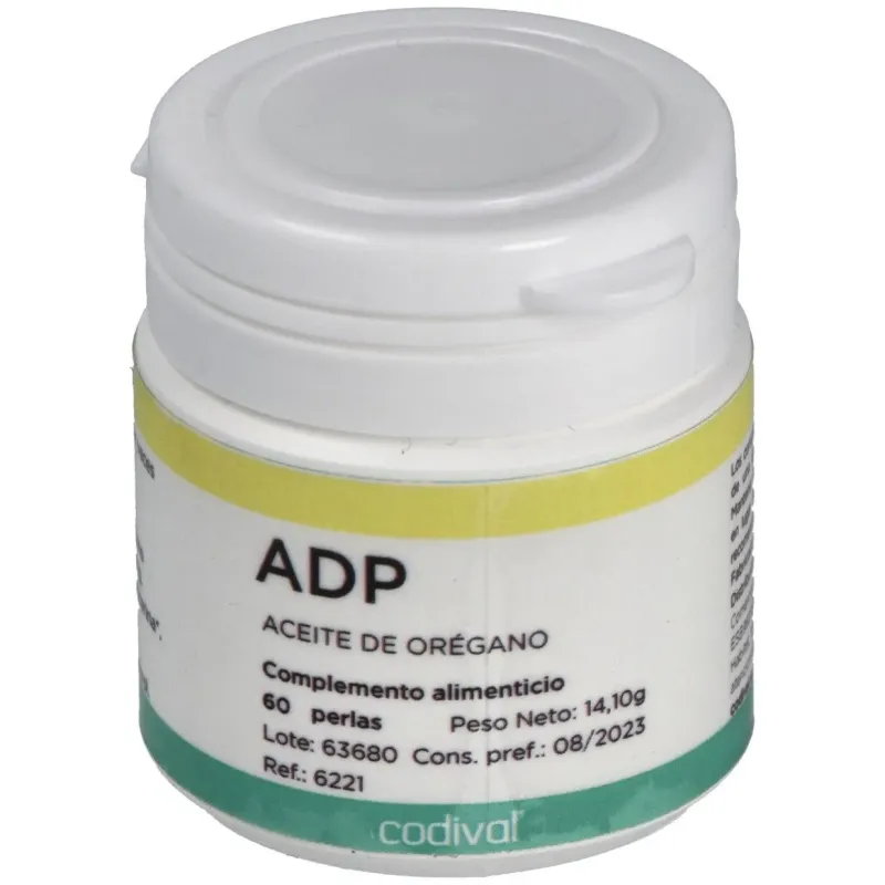Codival adp orégano emulsión 60 perlas | Farmacia Barata