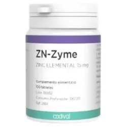 Codival zn-zyme 15mg 100comp