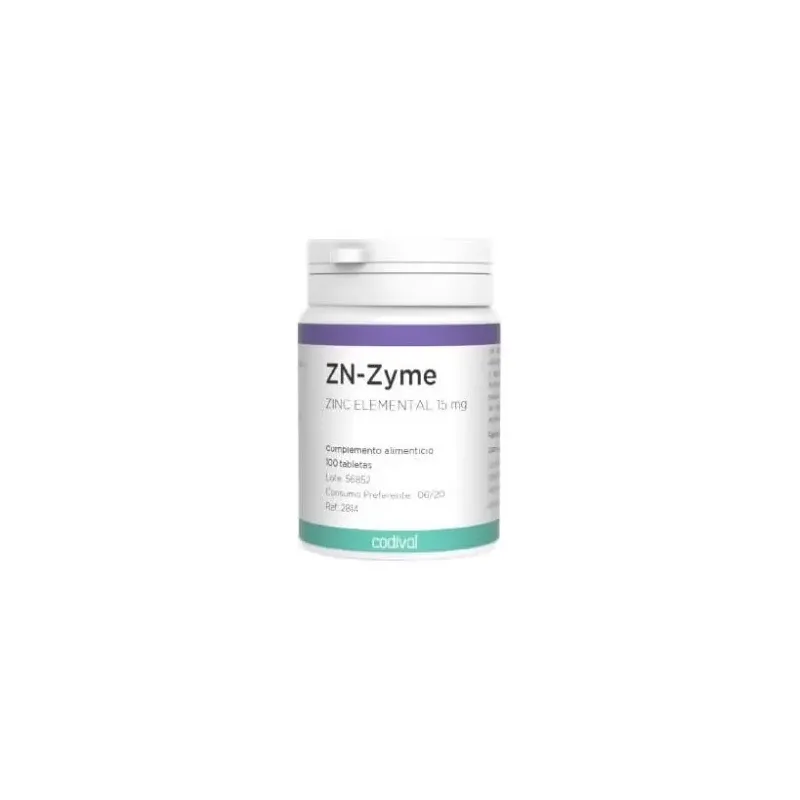 Codival zn-zyme 15mg 100comp | Farmacia Barata