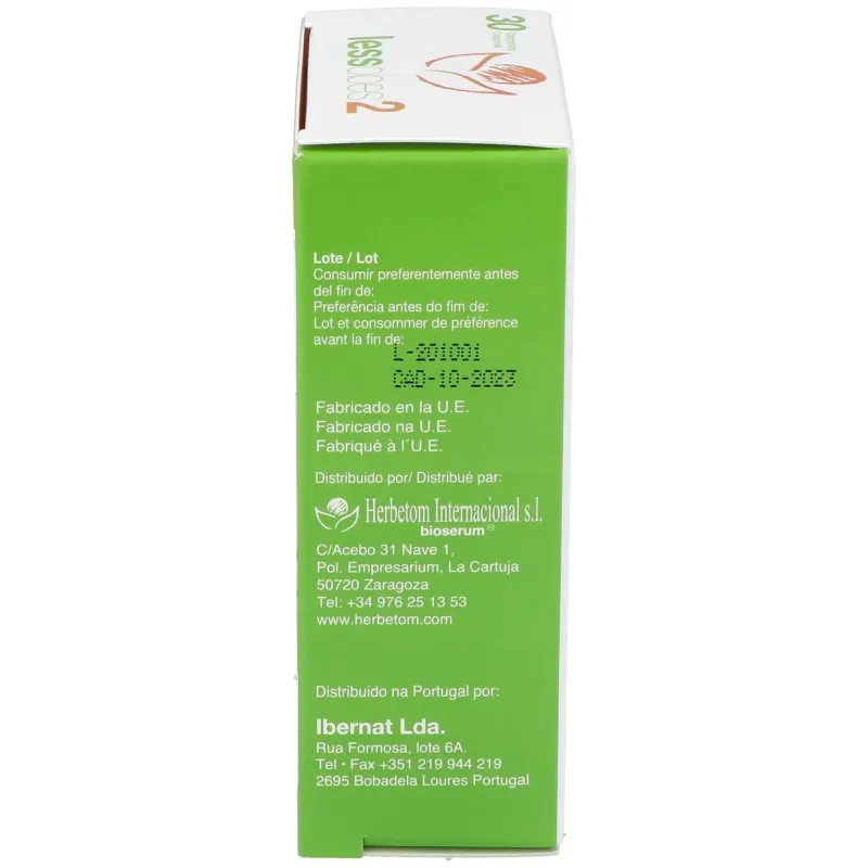 Herbetom lesobes 2 control de calorías 30 comprimidos | Farmacia Barata