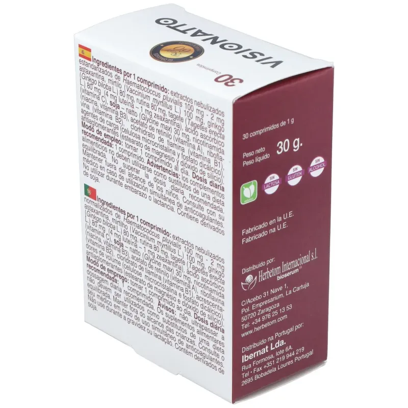 Bioserum visionatto 30comp | Farmacia Barata