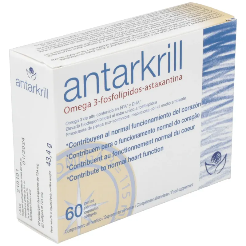 Antarkrill aceite de krill 60 perlas | Farmacia Barata Antarkrill aceite de krill 60 perlas | Farmacia Barata