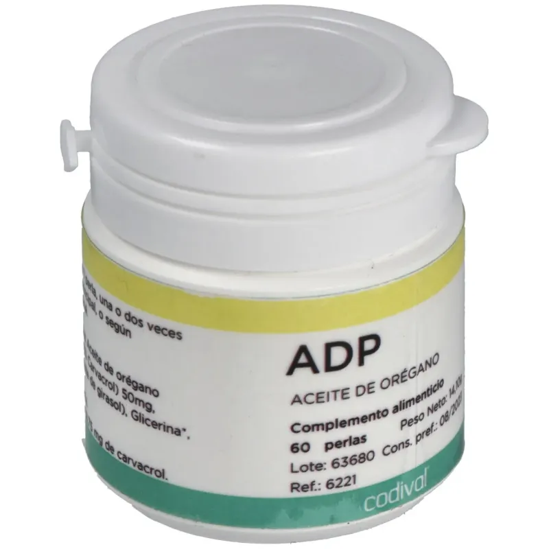 Codival adp orégano emulsión 60 perlas | Farmacia Barata