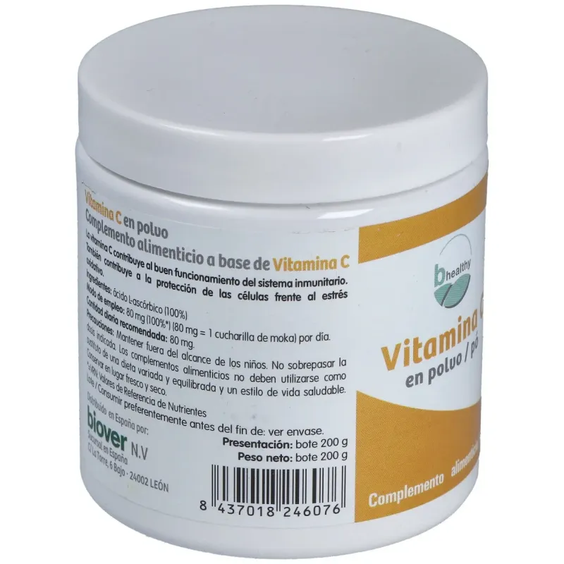 Bhealthy vitamina c polvo 200g | Farmacia Barata Bhealthy vitamina c polvo 200g | Farmacia Barata