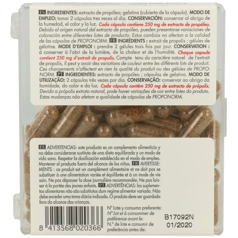 Aprolis proponorm propolis bio 60cap | Farmacia Barata