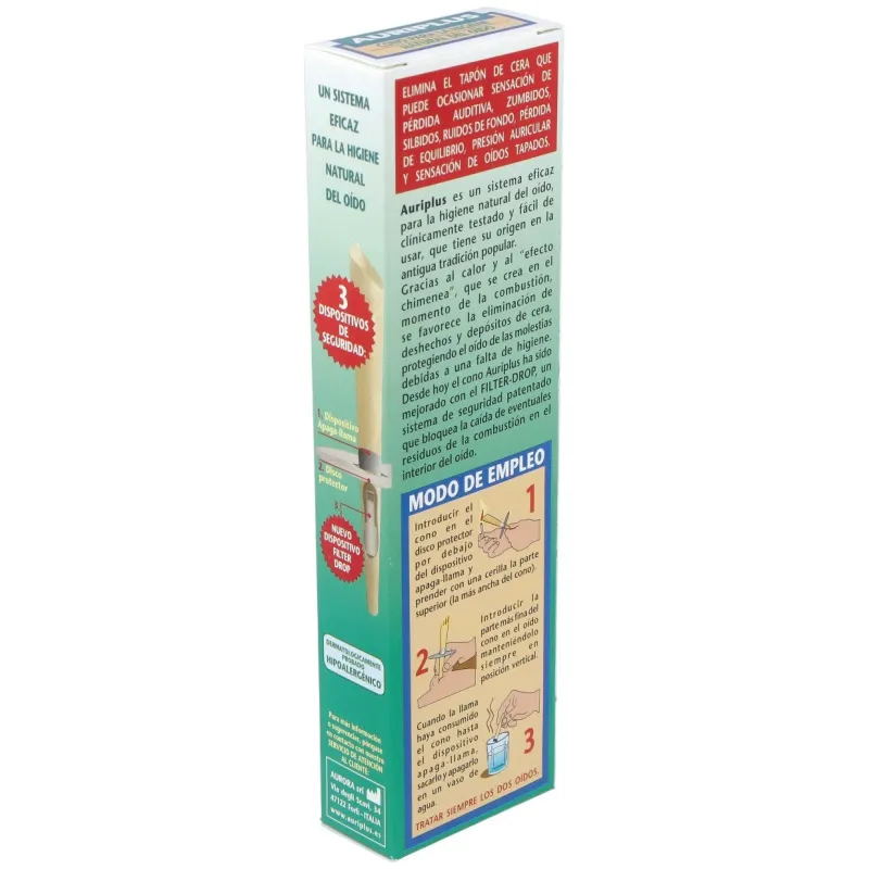 Auriplus cono para higiene natural del oído 2uds | Farmacia Barata