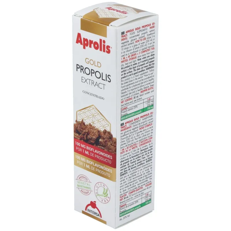Intersa aprolis gotas extracto 20% 30ml | Farmacia Barata