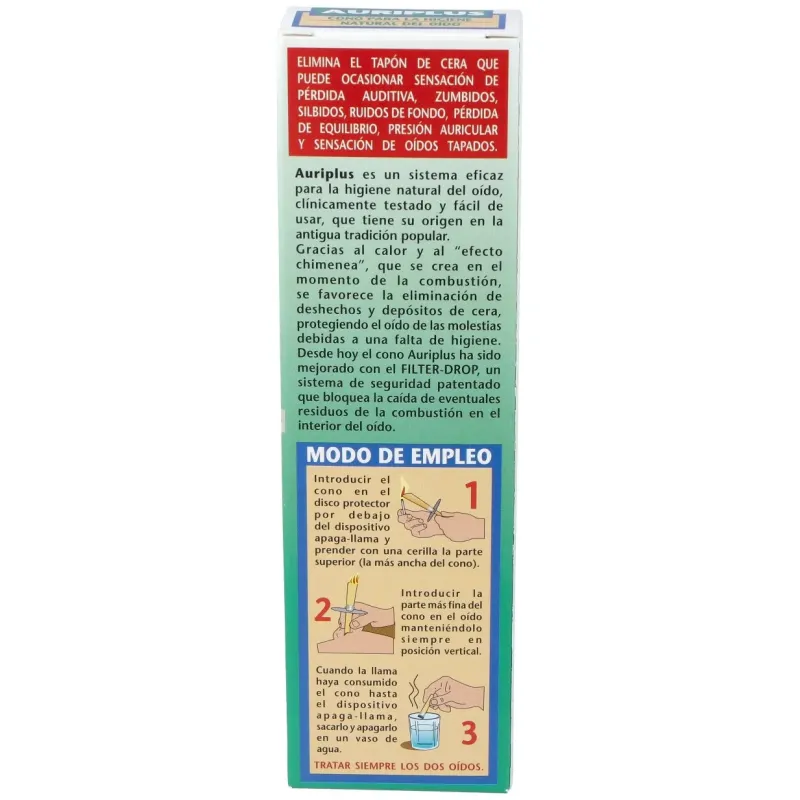 Auriplus cono para higiene natural del oído 2uds | Farmacia Barata