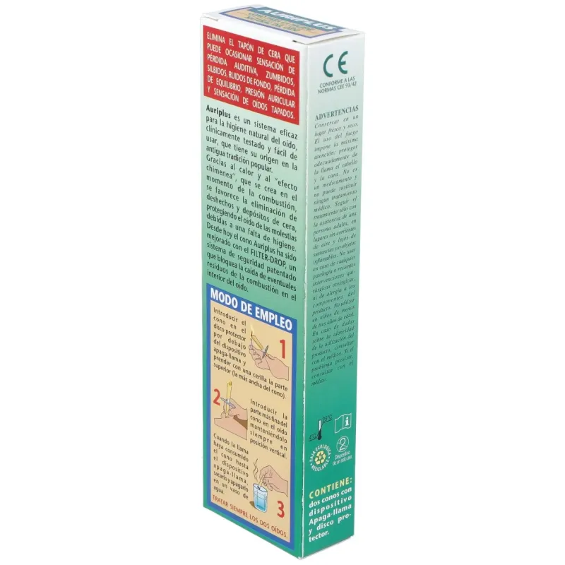 Auriplus cono para higiene natural del oído 2uds | Farmacia Barata