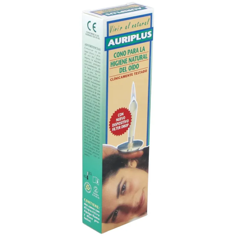 Auriplus cono para higiene natural del oído 2uds | Farmacia Barata