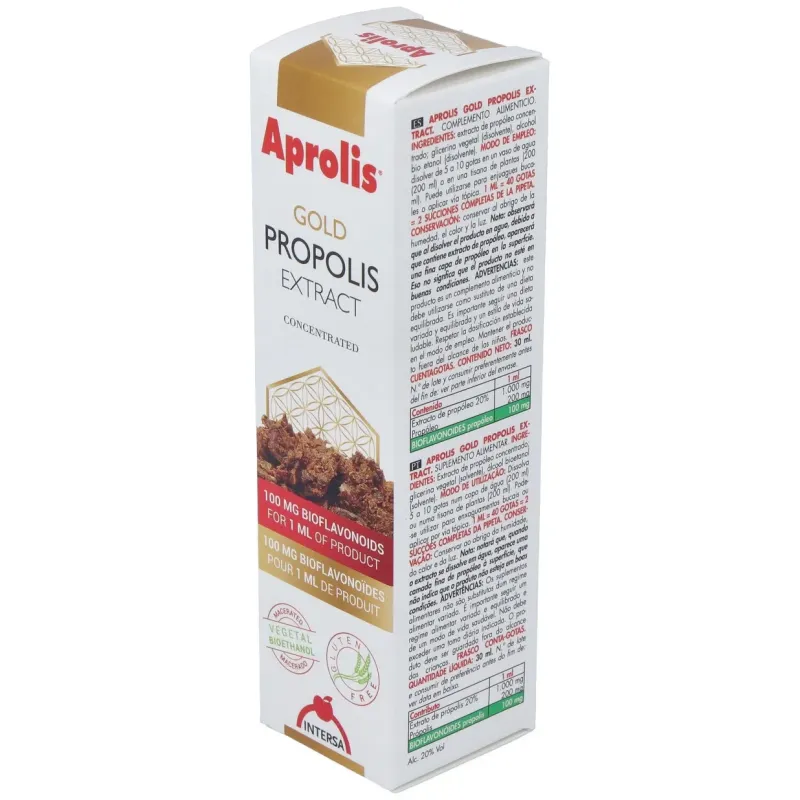 Intersa aprolis gotas extracto 20% 30ml | Farmacia Barata