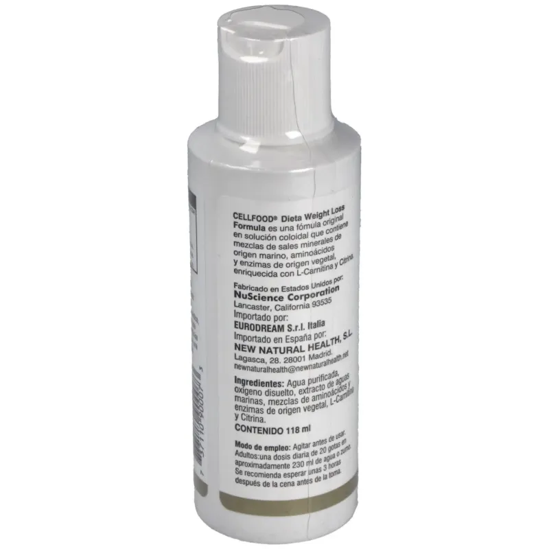 Cellfood cellfood dieta 118ml | Farmacia Barata