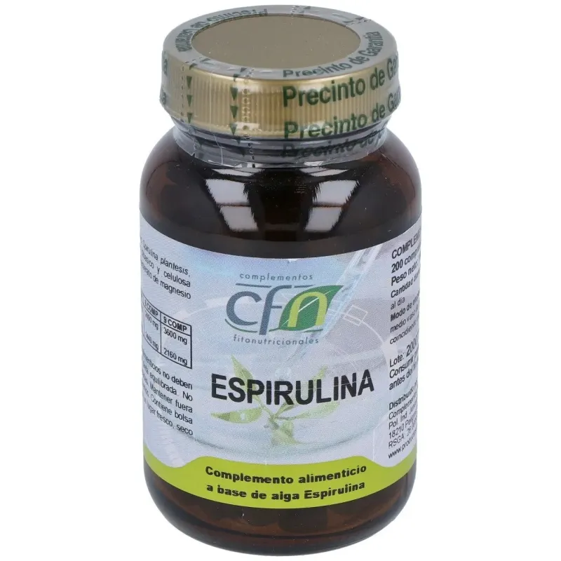 Espirulina 400mg. 200comp. | Farmacia Barata