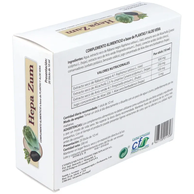 Cfn hepazum 20uds | Farmacia Barata