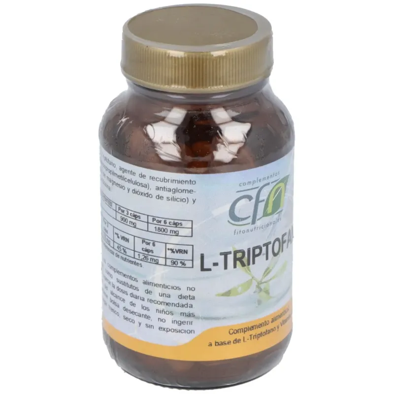 Cfn l-triptofano 60caps | Farmacia Barata