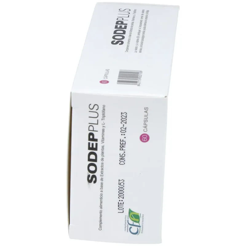 Sodep plus relax (sodep) 60cap. | Farmacia Barata