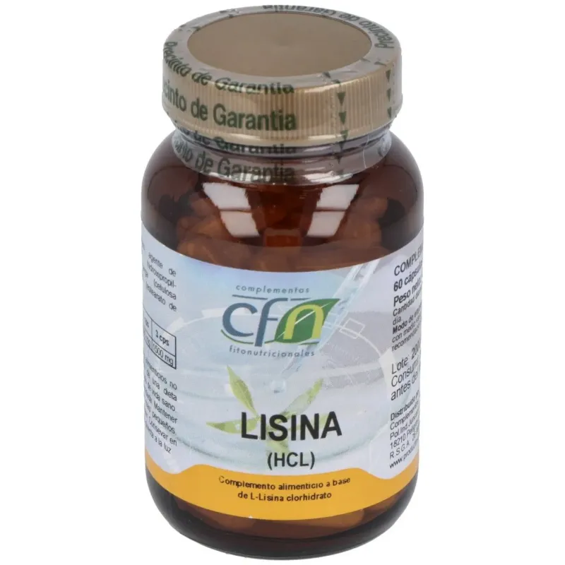 Lisina 500mg. 60cap. | Farmacia Barata Lisina 500mg. 60cap. | Farmacia Barata