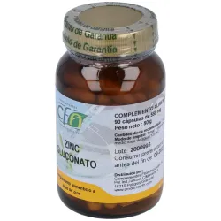 Zinc gluconato 90cap. | Farmacia Barata Zinc gluconato 90cap. | Farmacia Barata