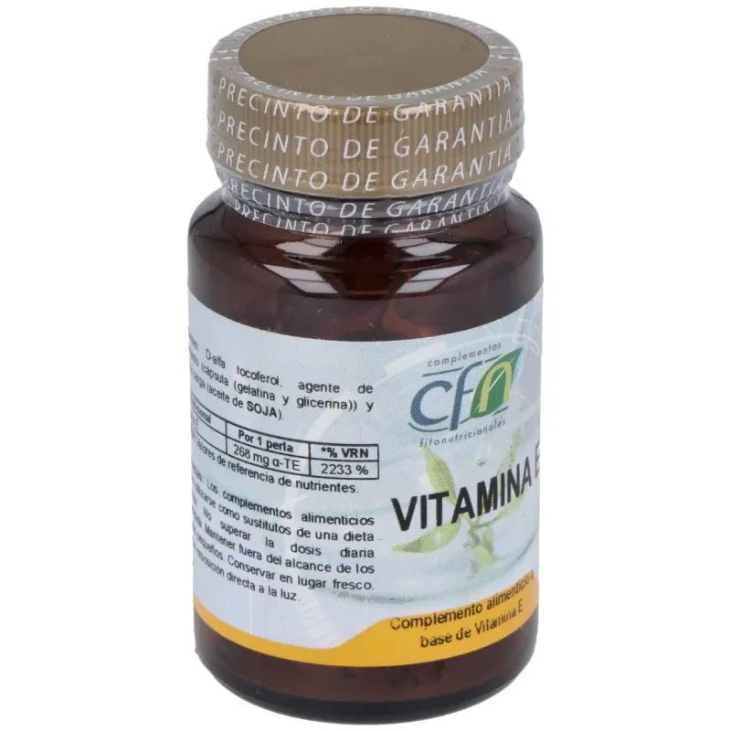 Cfn vitamina e 400ui natural 60 perlas | Farmacia Barata Cfn vitamina e 400ui natural 60 perlas | Farmacia Barata