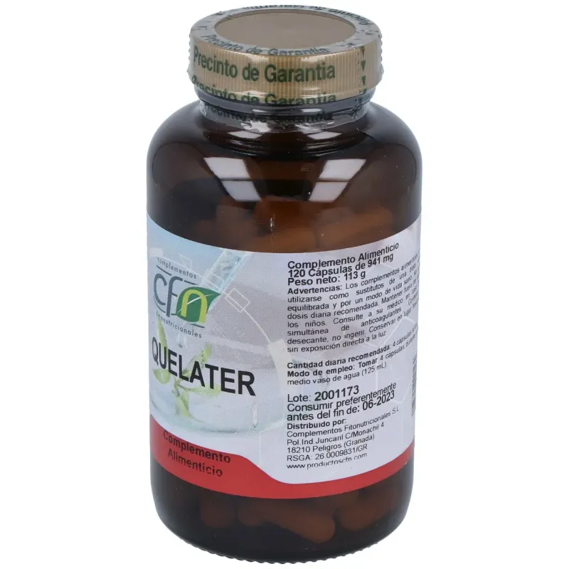 Cfn quelater 120caps | Farmacia Barata Cfn quelater 120caps | Farmacia Barata
