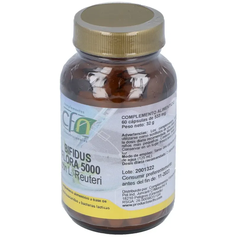 Bifidusflora 5000 (probiotic) 60vcaps | Farmacia Barata
