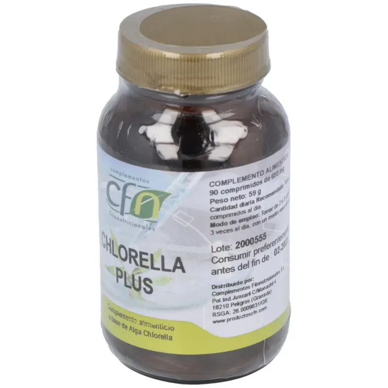 Alga chlorella plus 90comp. | Farmacia Barata