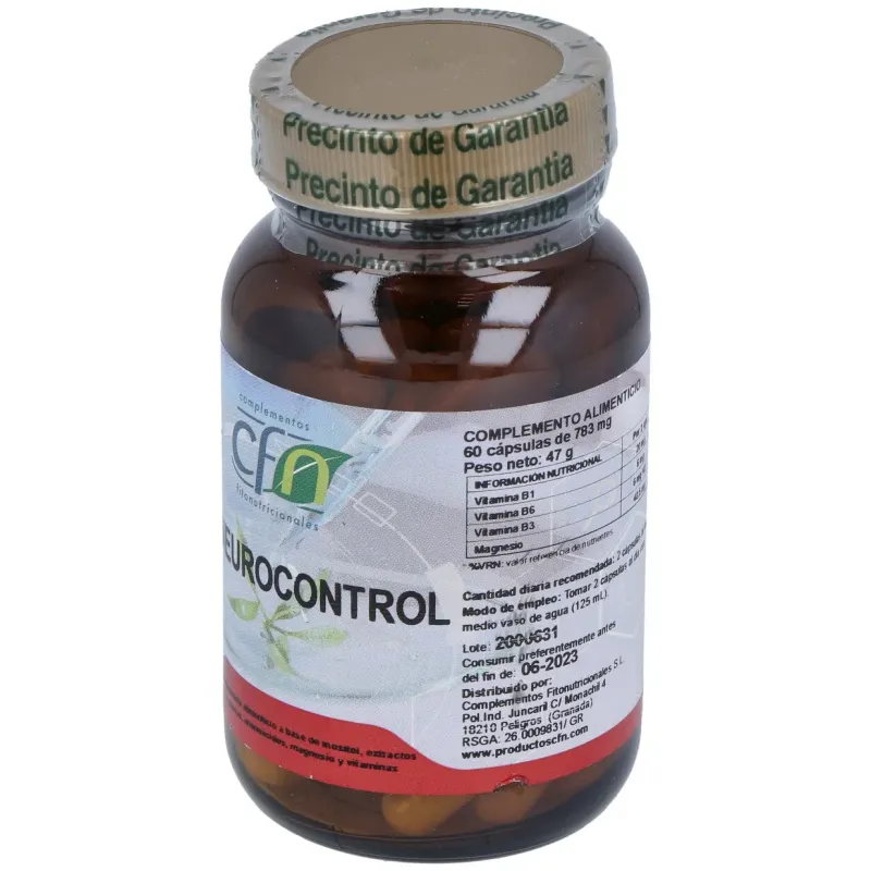 Neurocontrol (neurorelax) 60cap. | Farmacia Barata