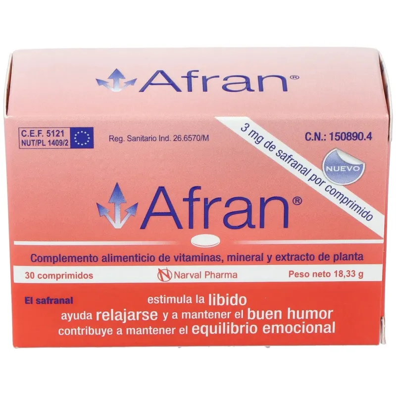 Afran 30comp. | Farmacia Barata
