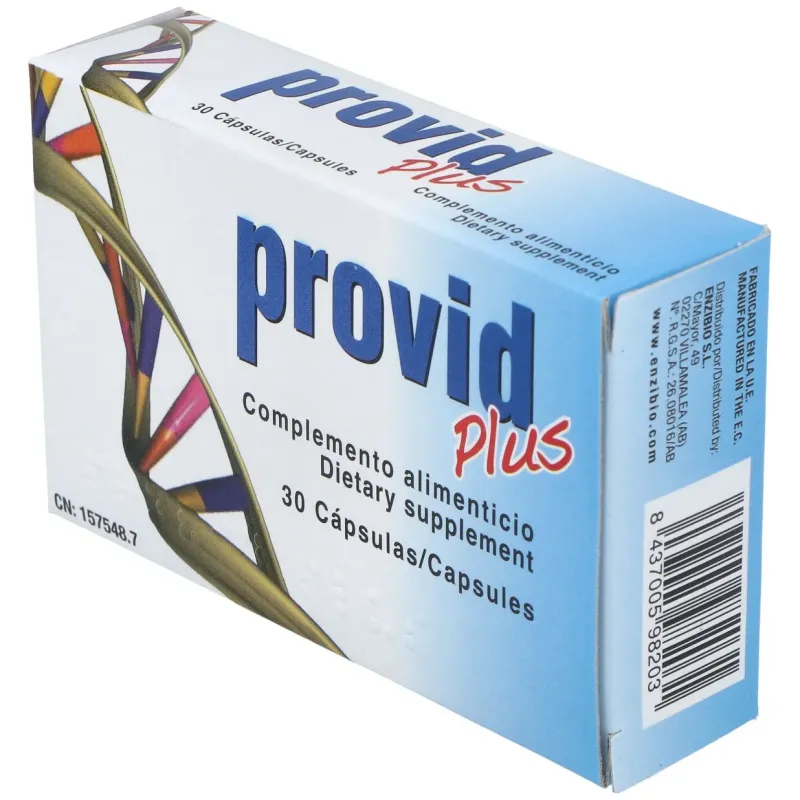 Enzi-bio provid plus 30caps | Farmacia Barata