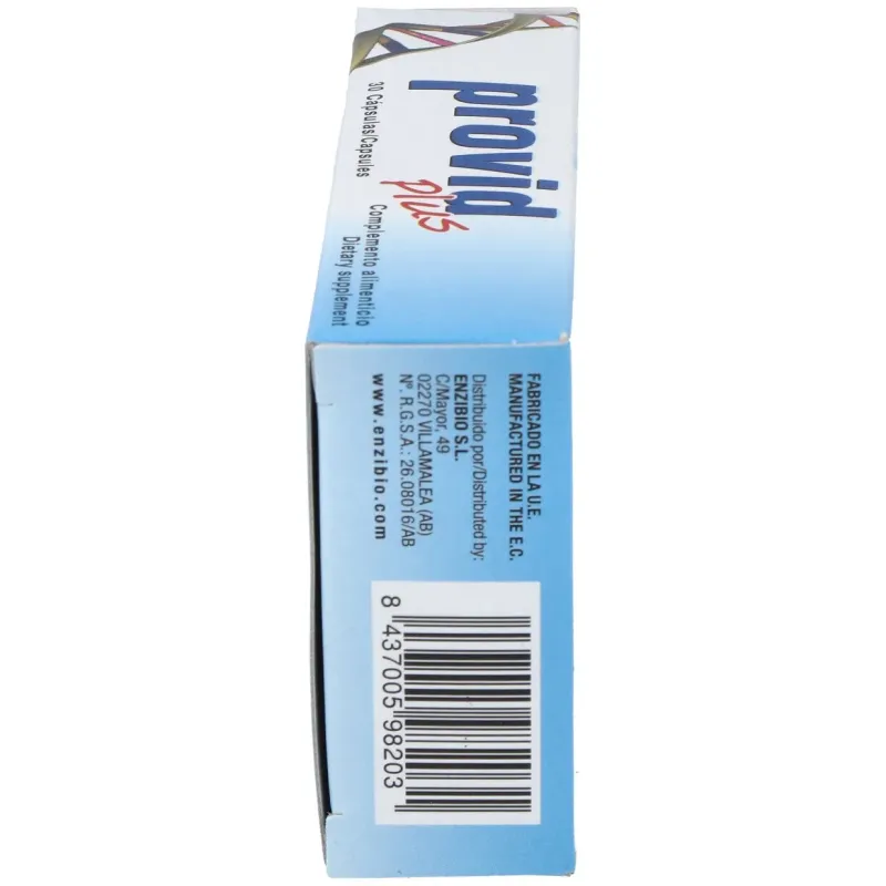 Enzi-bio provid plus 30caps | Farmacia Barata