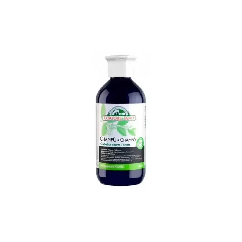 Corpore sano champu henna negro 300 ml | Farmacia Barata