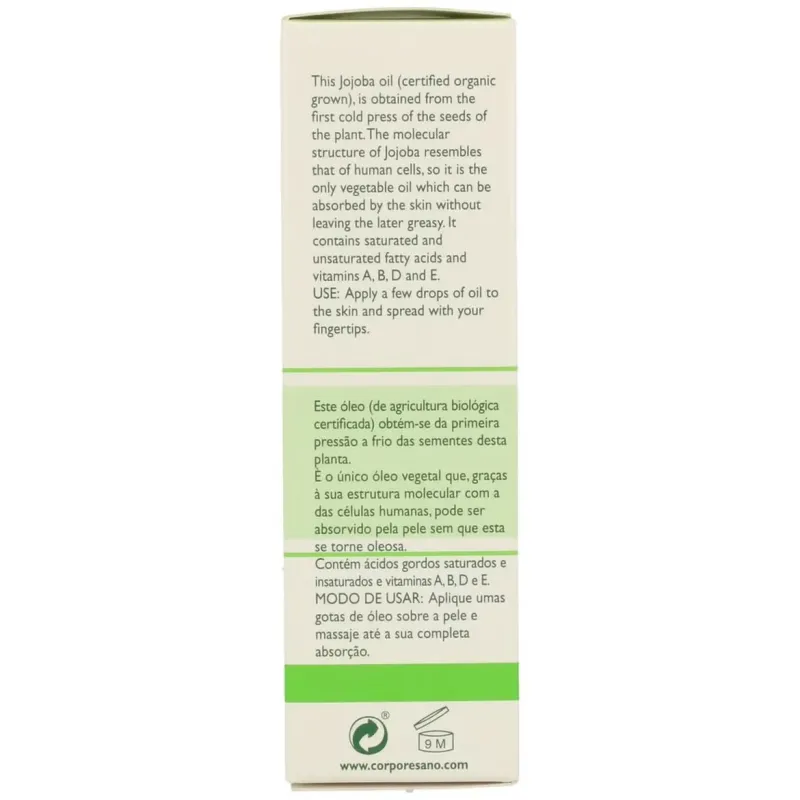 Corpore sano aceite natural jojoba | Farmacia Barata Corpore sano aceite natural jojoba | Farmacia Barata