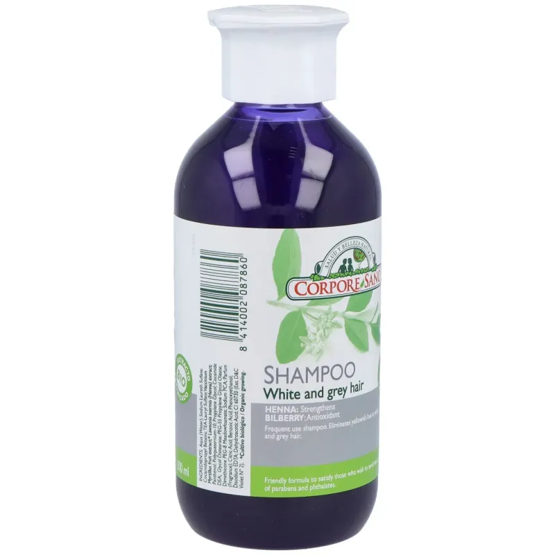 Corpore sano champú henna cabellos blancos 300ml | Farmacia Barata Corpore sano champú henna cabellos blancos 300ml | Farmacia Barata