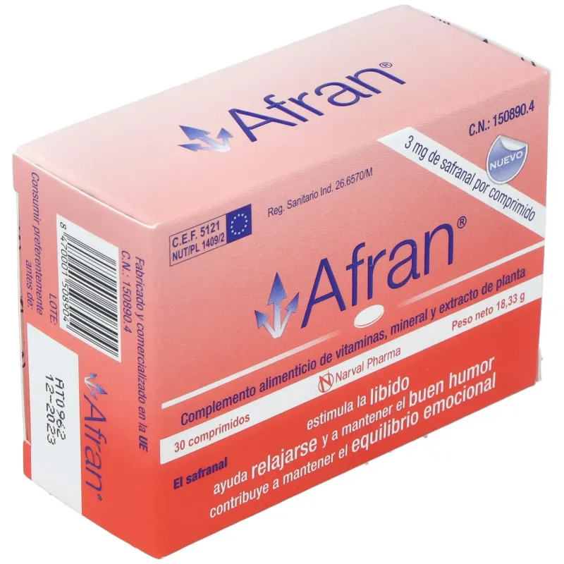 Afran 30comp. | Farmacia Barata