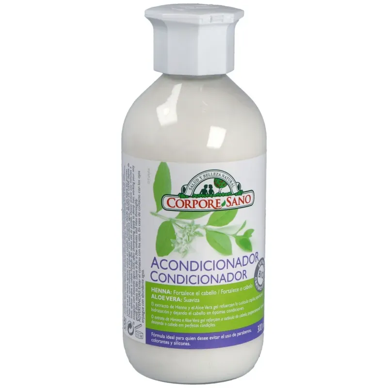 Corpore sano acondicionador henna aloe 300ml | Farmacia Barata Corpore sano acondicionador henna aloe 300ml | Farmacia Barata