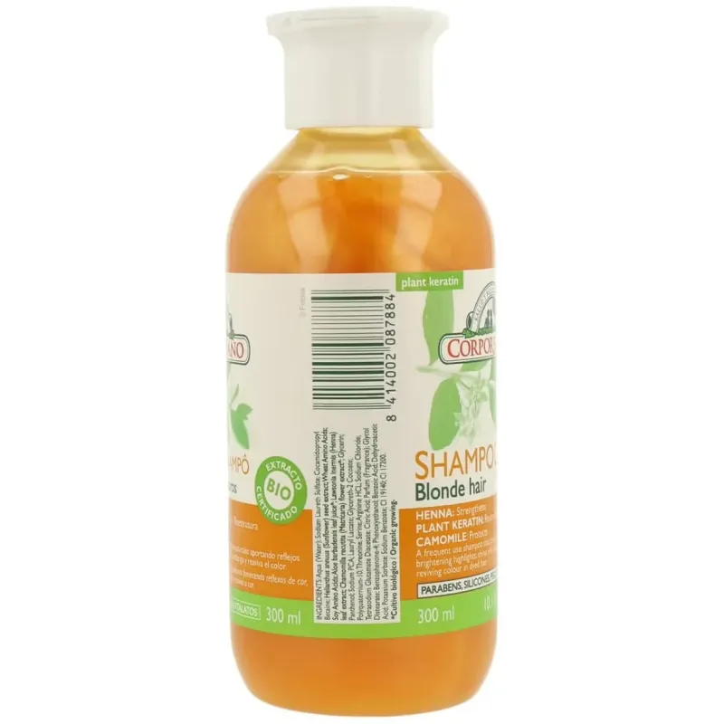 Corpore sano champu rubio henna camomila | Farmacia Barata Corpore sano champu rubio henna camomila | Farmacia Barata