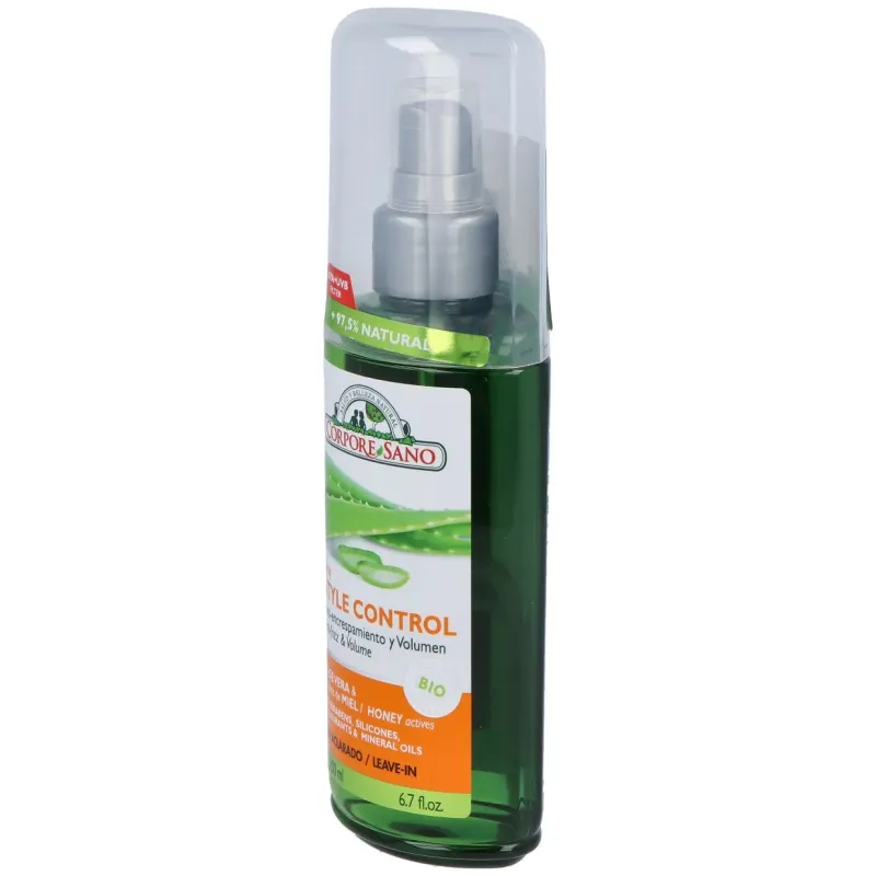Corpore sano spray style control antiencrepamiento y volumen 200 | Farmacia Barata