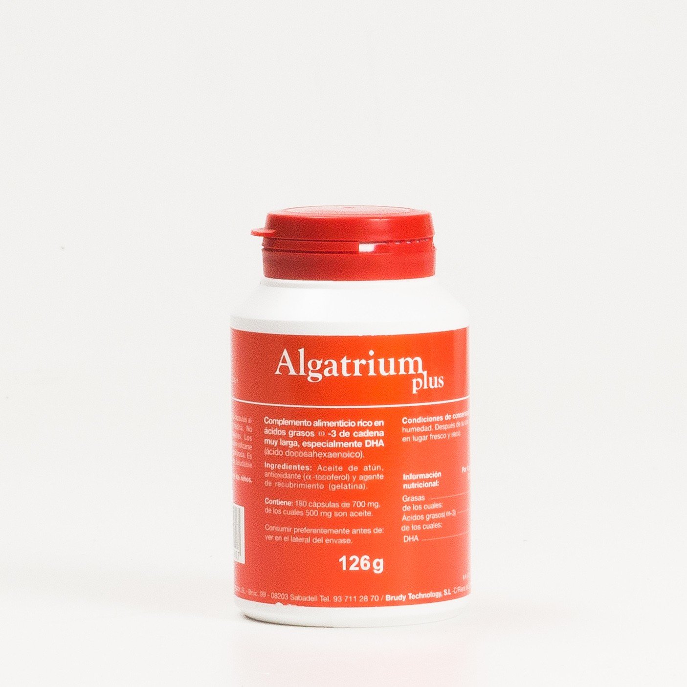 Algatrium plus 700 mg 180 cápsulas