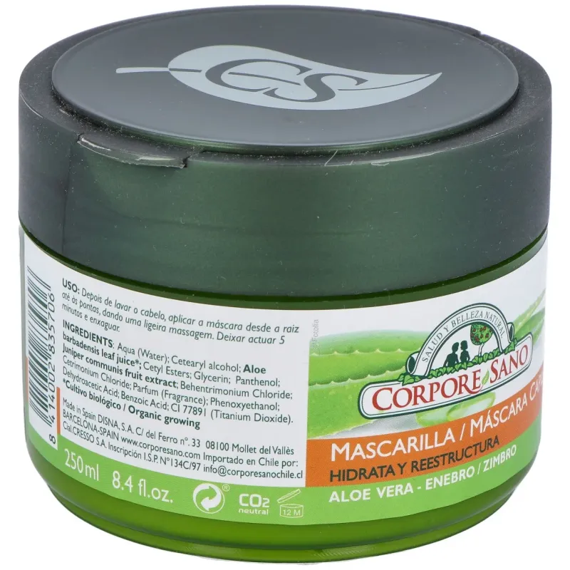 Corpore sano mascarilla capilar 250ml | Farmacia Barata