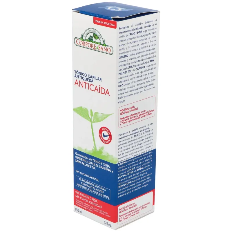 Corpore sano locion soja cereales y ginseng anticaida 150ml | Farmacia Barata Corpore sano locion soja cereales y ginseng anticaida 150ml | Farmacia Barata