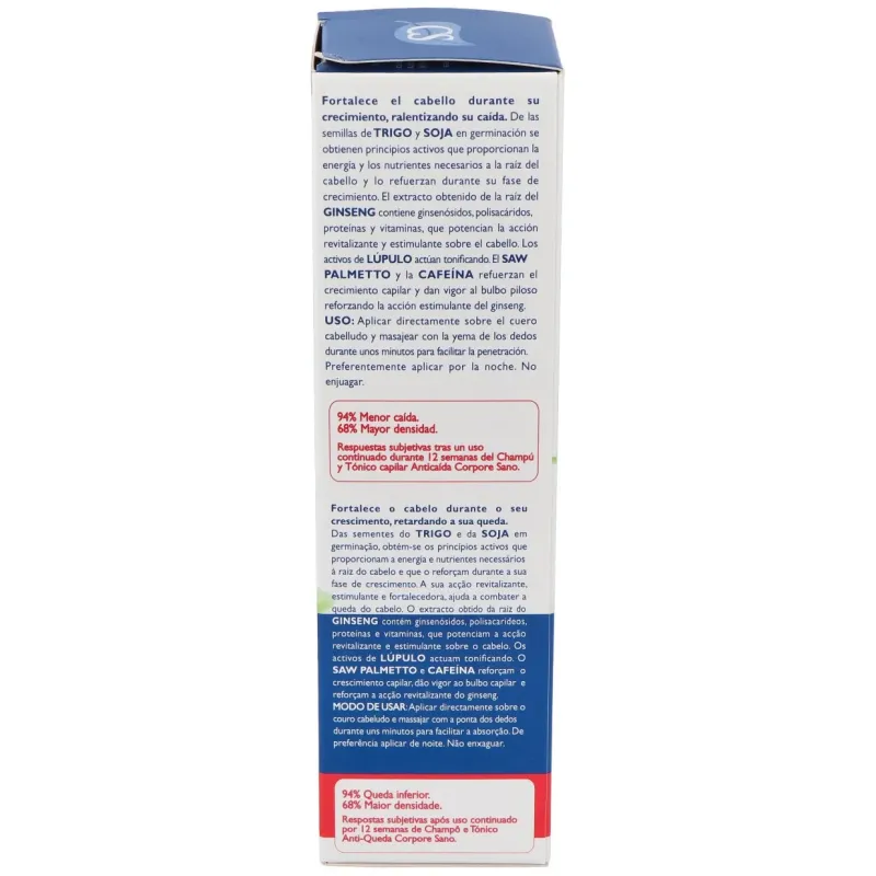 Corpore sano locion soja cereales y ginseng anticaida 150ml | Farmacia Barata Corpore sano locion soja cereales y ginseng anticaida 150ml | Farmacia Barata