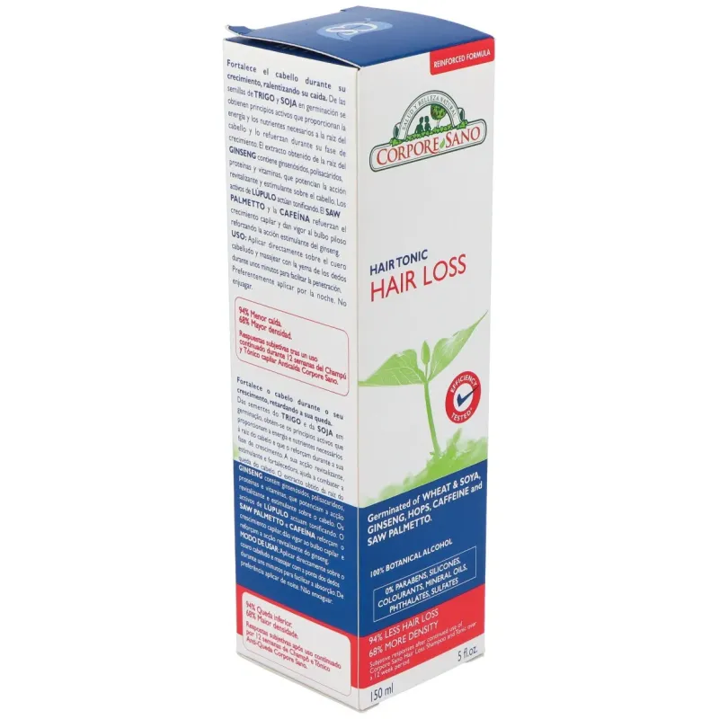 Corpore sano locion soja cereales y ginseng anticaida 150ml | Farmacia Barata Corpore sano locion soja cereales y ginseng anticaida 150ml | Farmacia Barata
