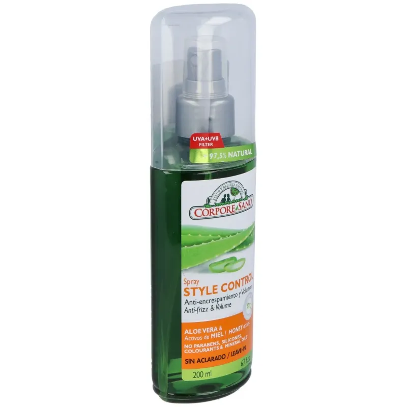 Corpore sano spray style control antiencrepamiento y volumen 200 | Farmacia Barata