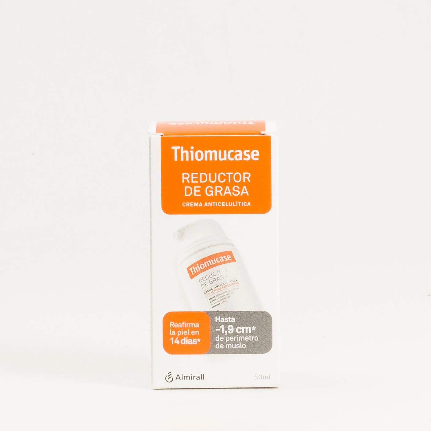 Thiomucase Reductor de grasa crema anticelulítica, 50ml.