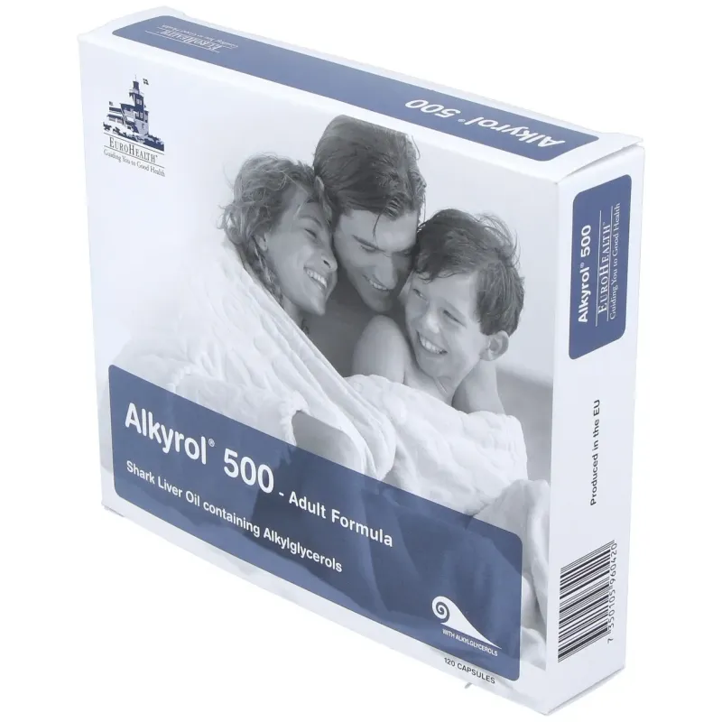 Eurohealth alkyrol 500mg 120caps | Farmacia Barata