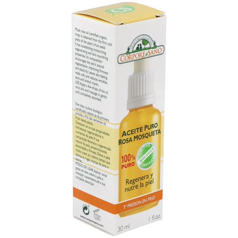 Corpore sano aceite rosa mosqueta 30ml ecológico | Farmacia Barata