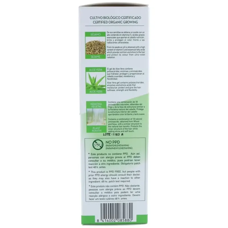 Corpore sano tinte permanente nº 7.3 rubio dorado 140ml | Farmacia Barata