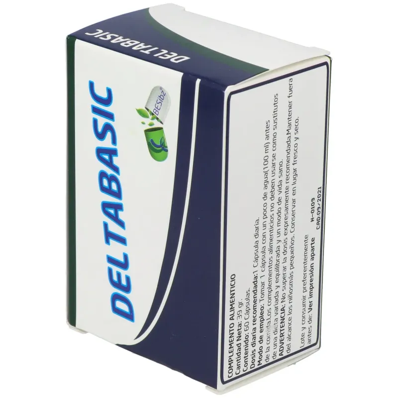 Deltabasic (regulador ph) 60cap. | Farmacia Barata
